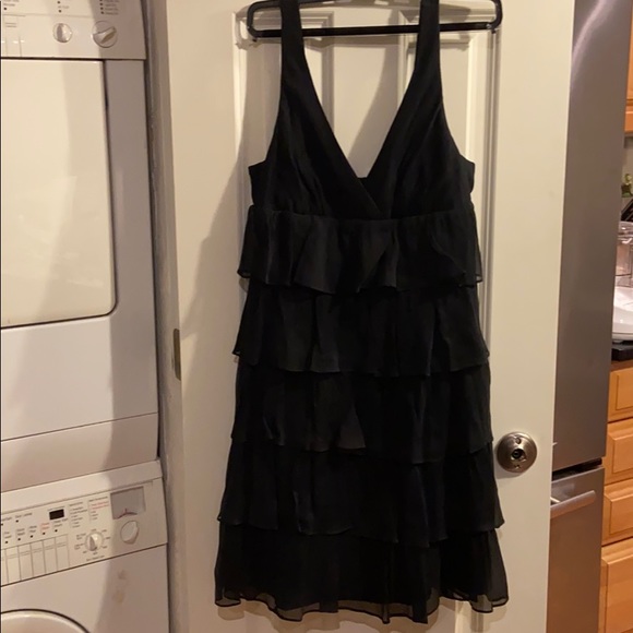 J. Crew Dresses & Skirts - NWT 100% silk size 6 J. Crew tiered black dress.